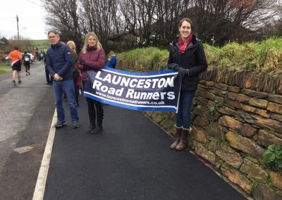 Support out on the Cornish Marathon
